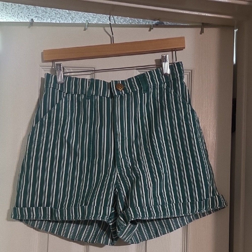 Big Bud Press Railroad Striped Shorts